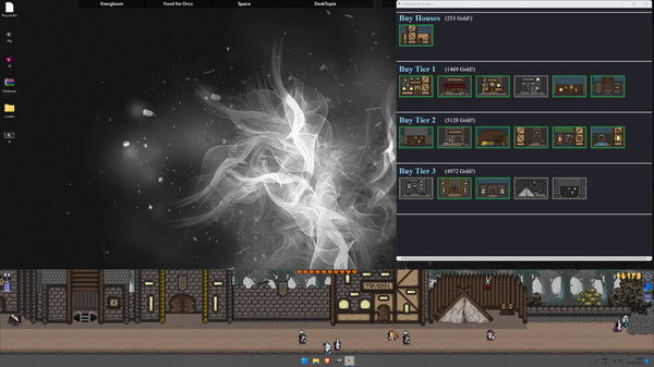 Скриншот из Desktopia: A Desktop Village Simulator