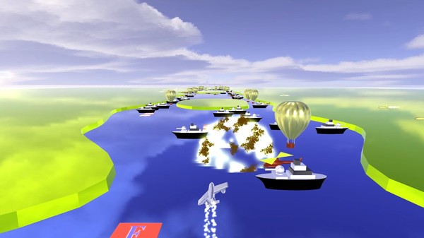 Скриншот из River Raid 3D