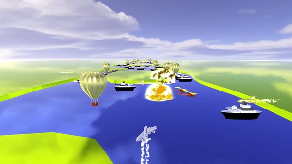 Скриншот из River Raid 3D