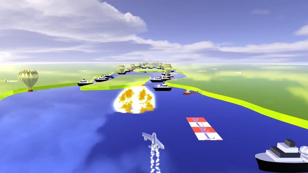 Скриншот из River Raid 3D