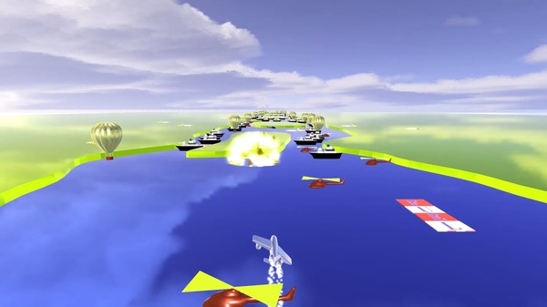 Скриншот из River Raid 3D