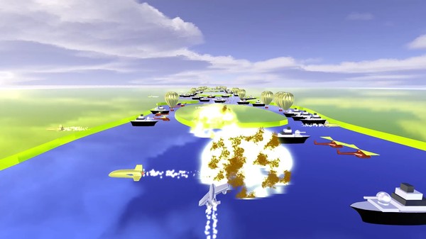 Скриншот из River Raid 3D
