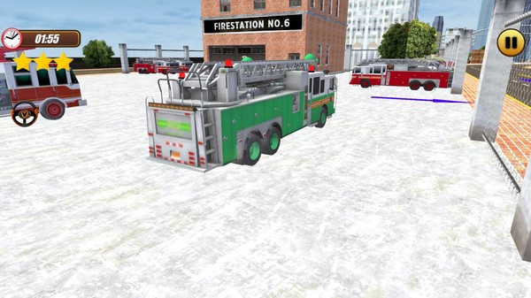 Скриншот из Fire Truck Simulator