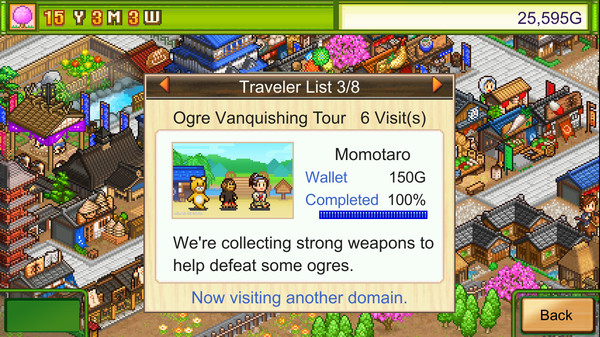 Oh! Edo Towns game for Linux 1