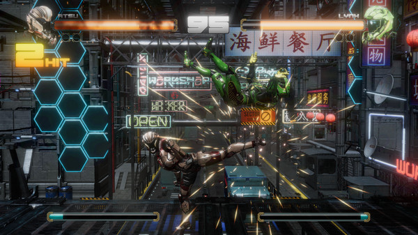 Скриншот из Cyber City Clash