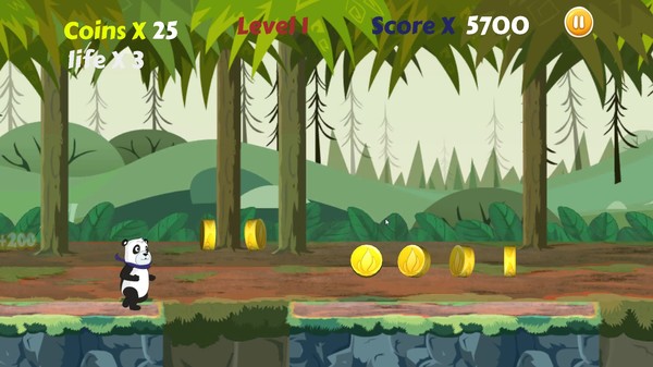 Скриншот из Panda Parkour