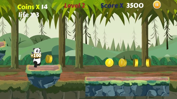 Скриншот из Panda Parkour