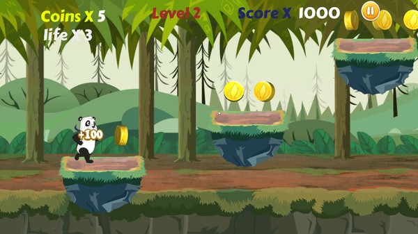 Скриншот из Panda Parkour