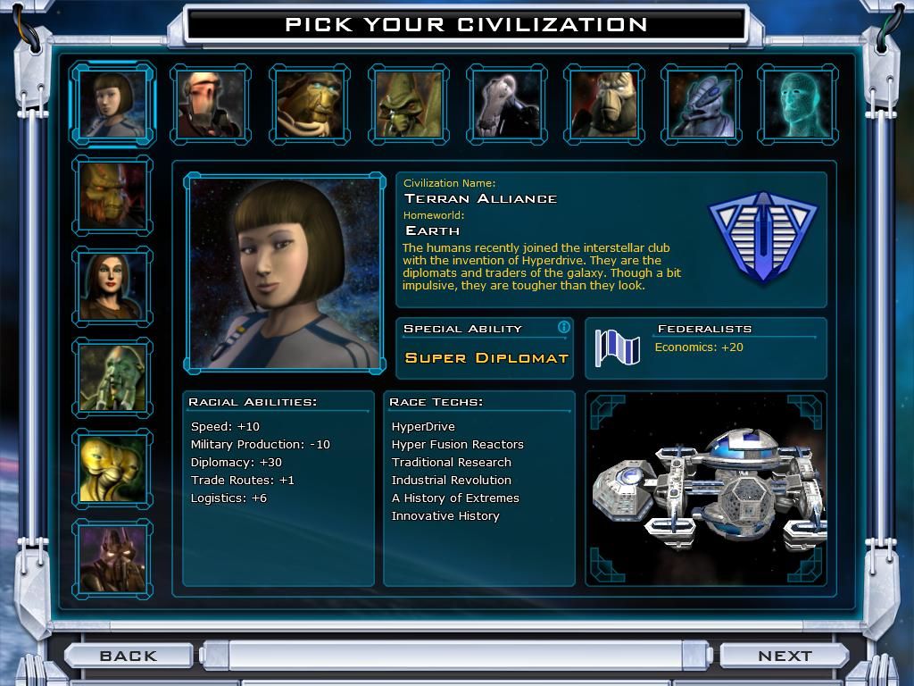 screenshot of Galactic Civilizations® II: Ultimate Edition 10