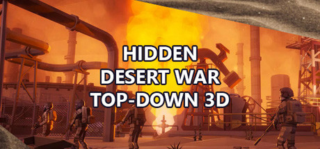 Hidden Desert War Top-Down 3D banner image