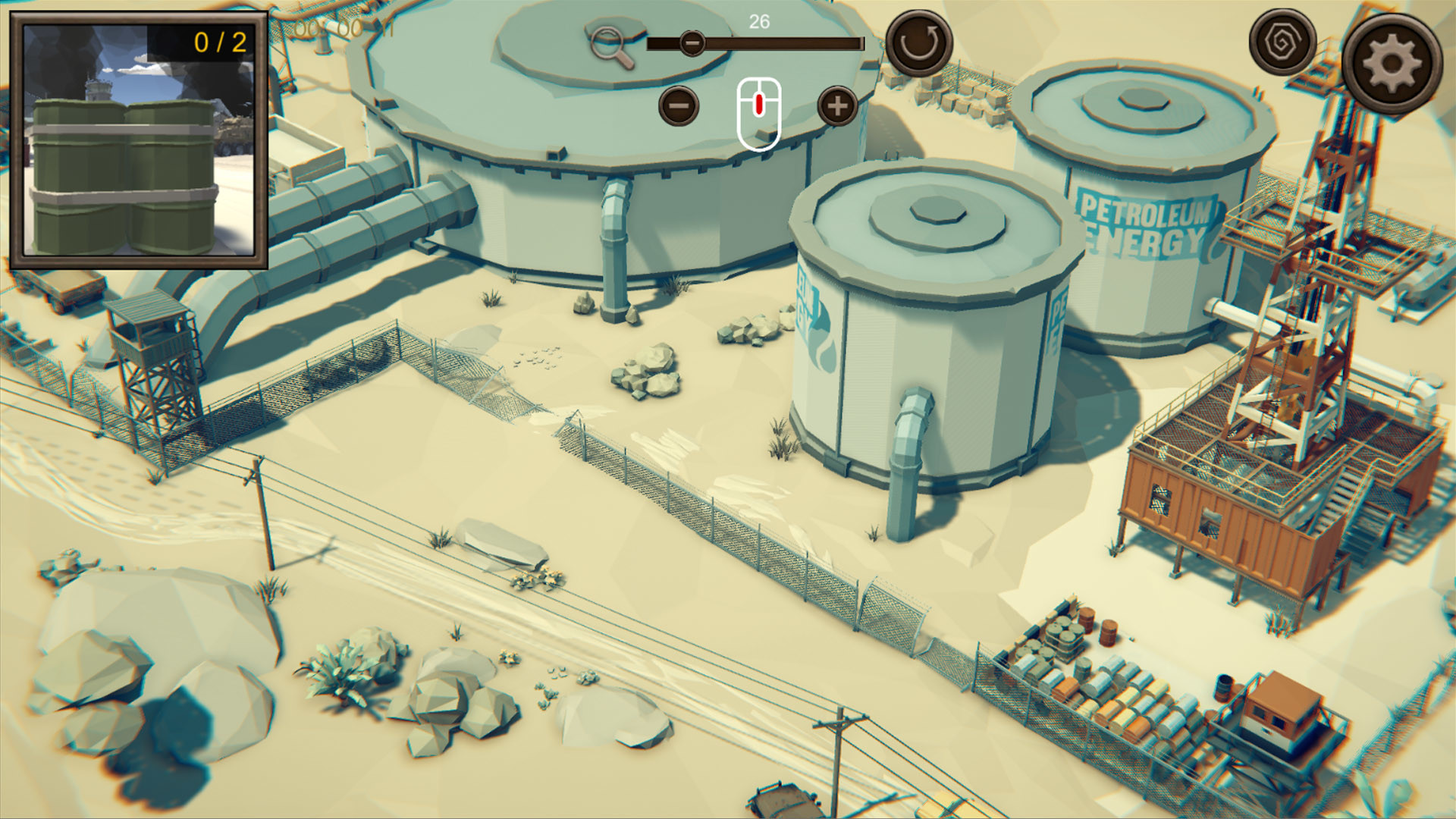 Hidden Desert War Top-Down 3D #2