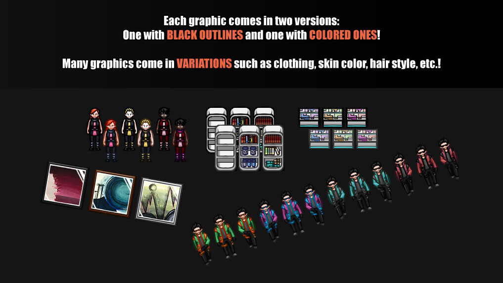 RPG Maker MZ - Futuristic Cities #3