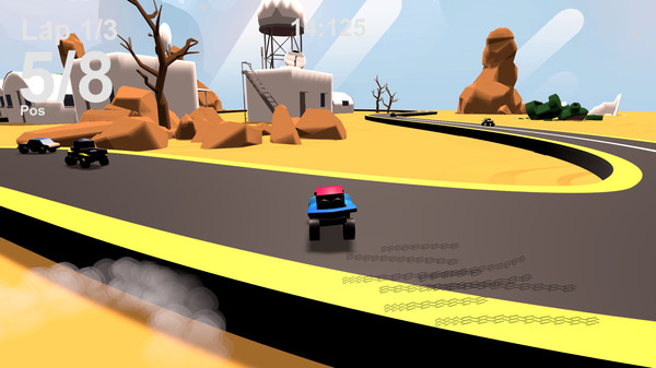 Скриншот из RoadRace