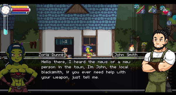 Скриншот из Zoria and the Cursed Land Demo