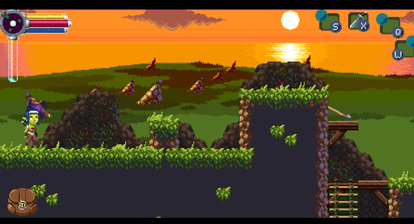 Скриншот из Zoria and the Cursed Land Demo