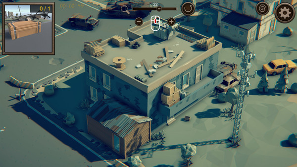 Скриншот из Hidden Battle Top-Down 3D