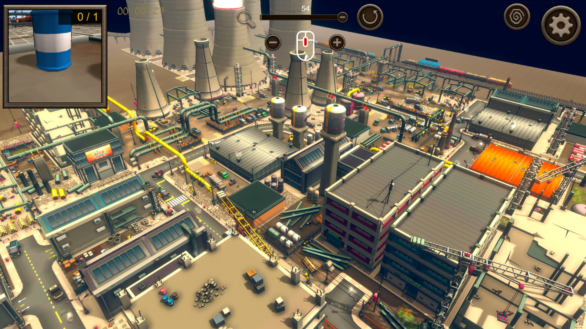 Hidden Industries Top-Down 3D #3