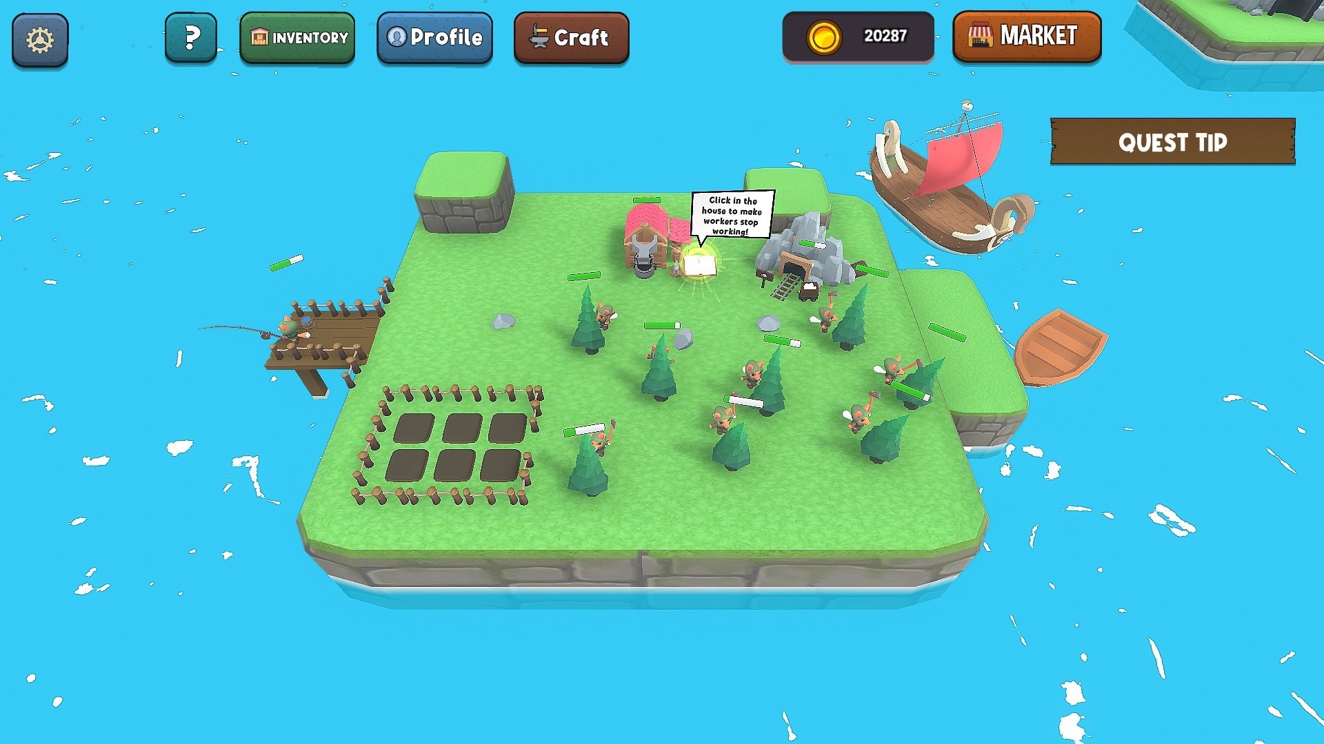 Island Idle RPG screenshot 1