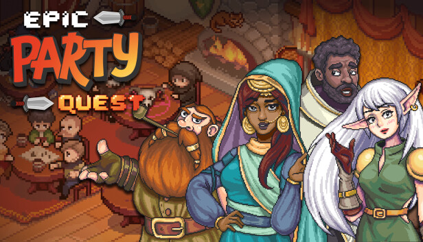 Capsule image of "Epic Party Quest" which used RoboStreamer for Steam Broadcasting