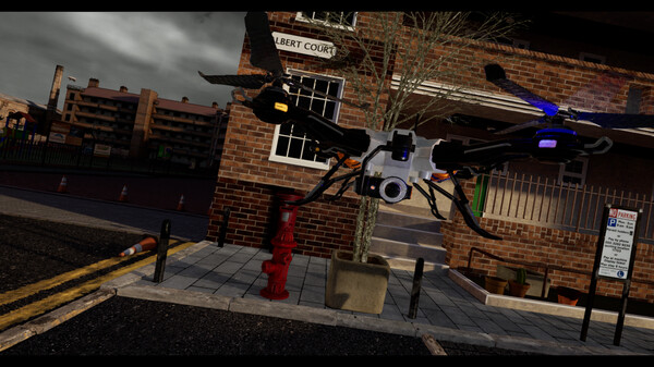 Скриншот из The Police Drone VR Experiment