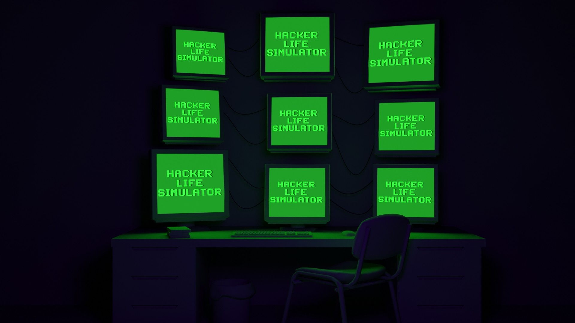 Hacker life simulator screenshot 1