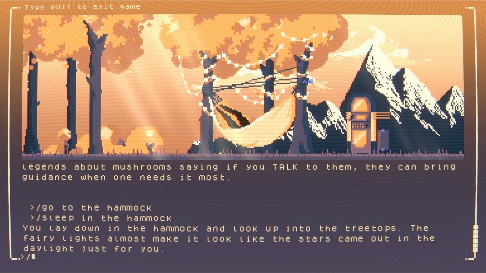 [I] doesn't exist - a modern text adventure Demo #7