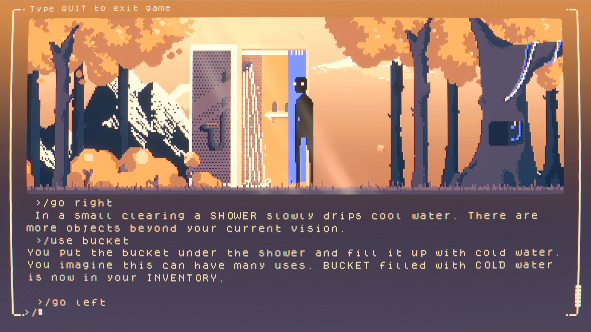 [I] doesn't exist - a modern text adventure Demo #5