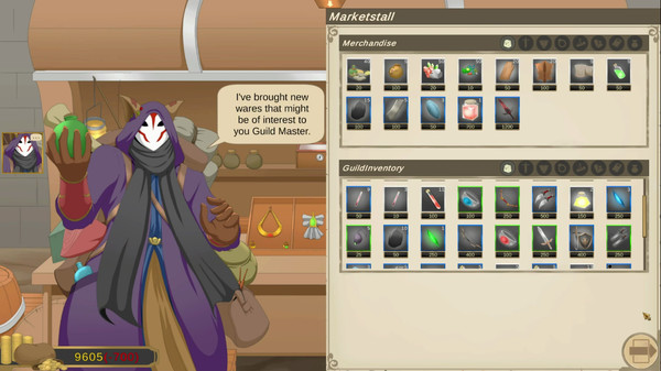 Скриншот из Our Adventurer Guild