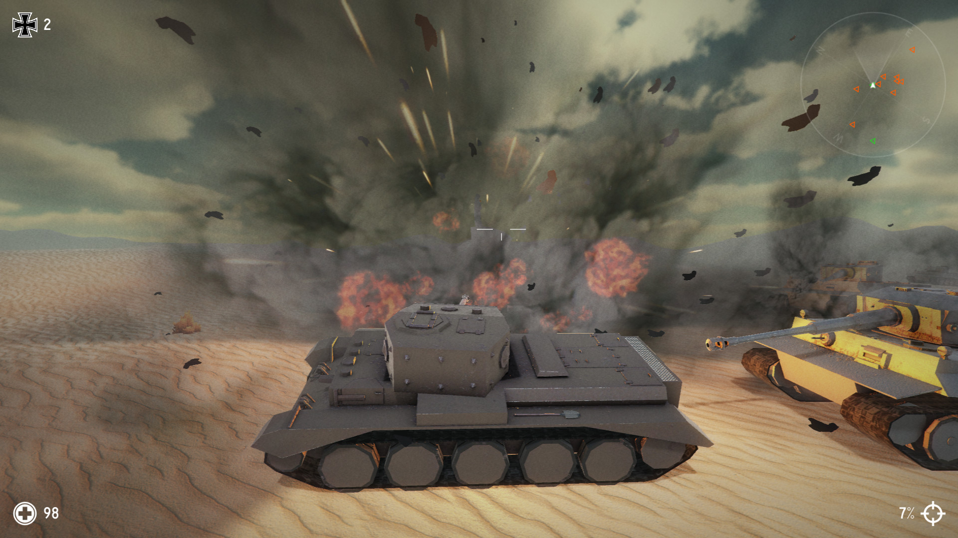 Tank Commander: Battlefield screenshot 1