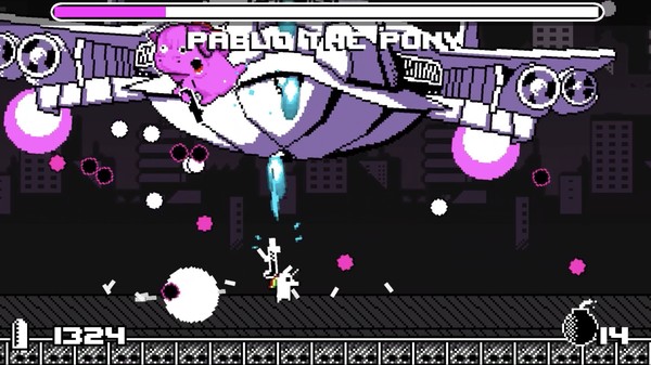 Скриншот из Unichrome: a 1-Bit Unicorn Adventure Скриншот из Unichrome: a 1-Bit Unicorn Adventure
