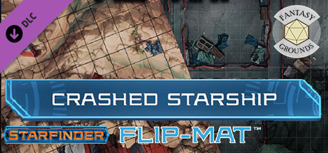 Fantasy Grounds - Starfinder RPG - FlipMat - Crashed Starship
