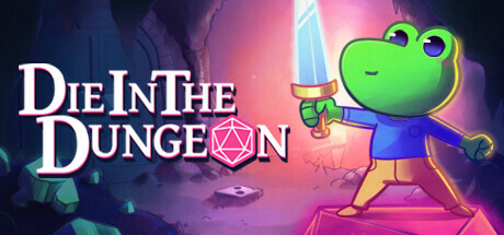 Steam header art for Die in the Dungeon