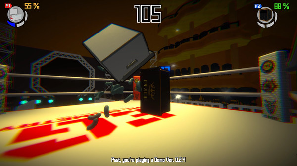 Скриншот из Wrestling Cardboard Championship Demo