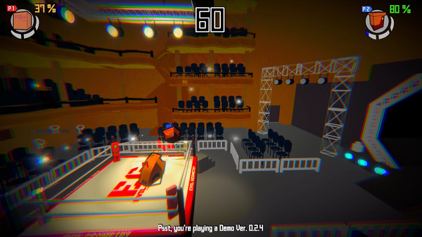 Скриншот из Wrestling Cardboard Championship Demo