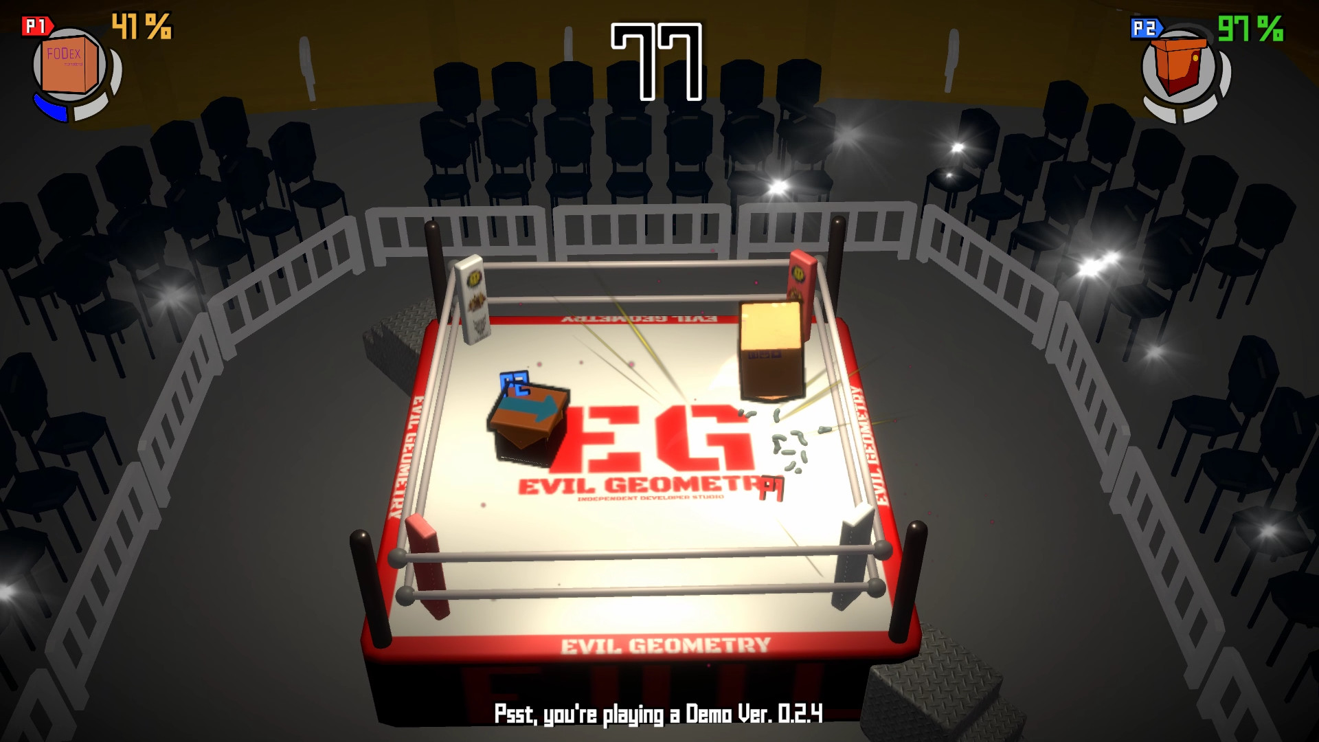 Wrestling Cardboard Championship Demo #5