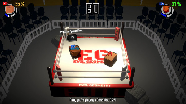 Скриншот из Wrestling Cardboard Championship Demo