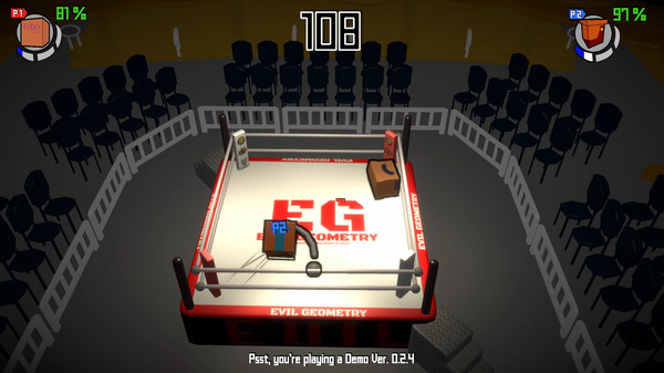 Скриншот из Wrestling Cardboard Championship Demo