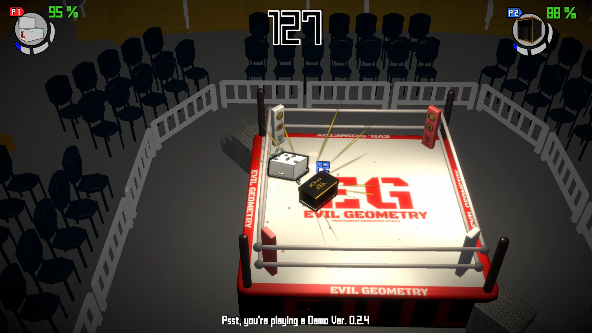 Wrestling Cardboard Championship Demo #9