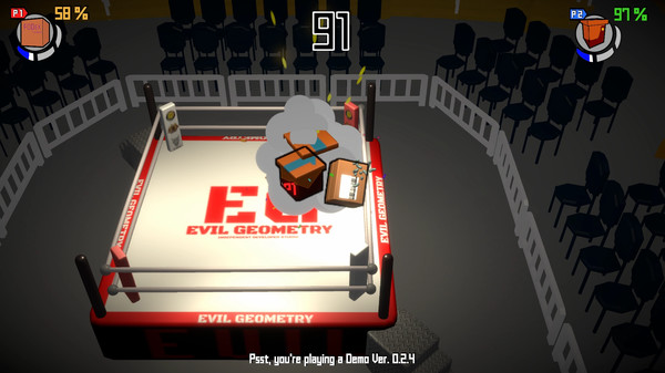 Скриншот из Wrestling Cardboard Championship Demo