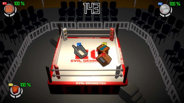 Скриншот из Wrestling Cardboard Championship Demo