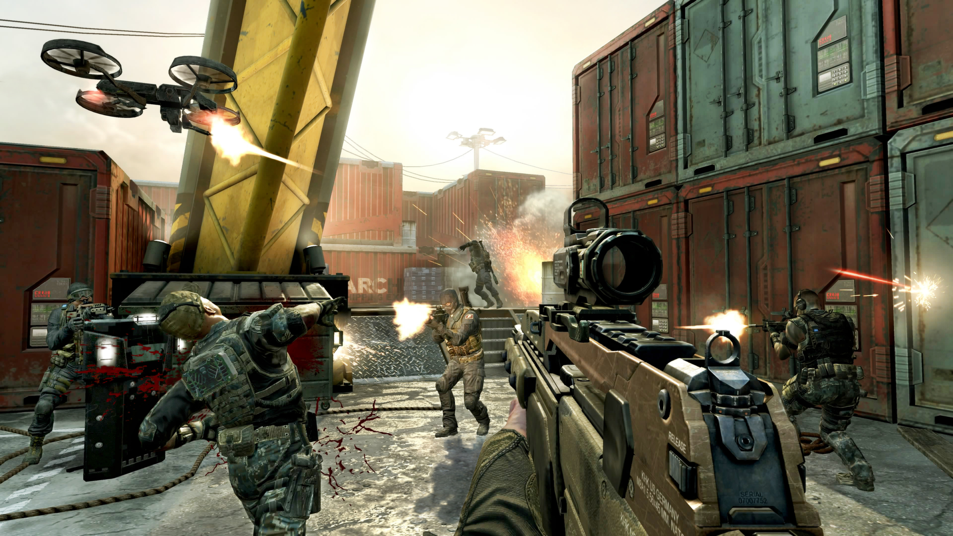 Is Call of Duty: Black Ops 2 2-player split screen?