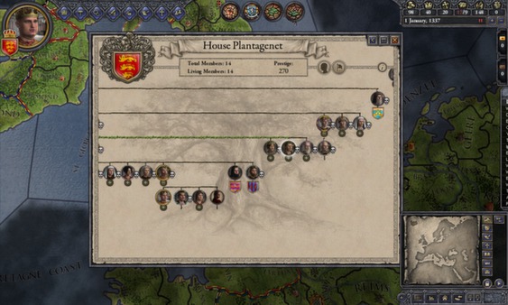 Crusader Kings II: Dynasty Shields for steam