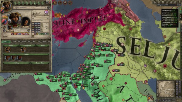 скриншот Crusader Kings II: Sword of Islam 1