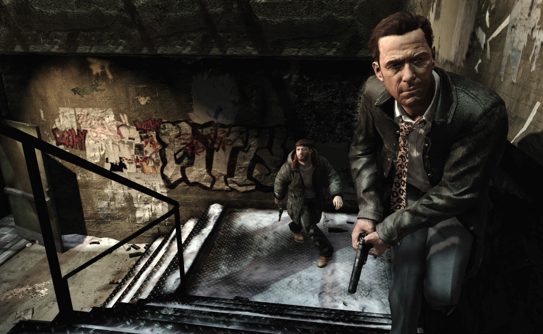 Max Payne 2: The Fall of Max Payne Xbox Live Gameplay - Warehouse
