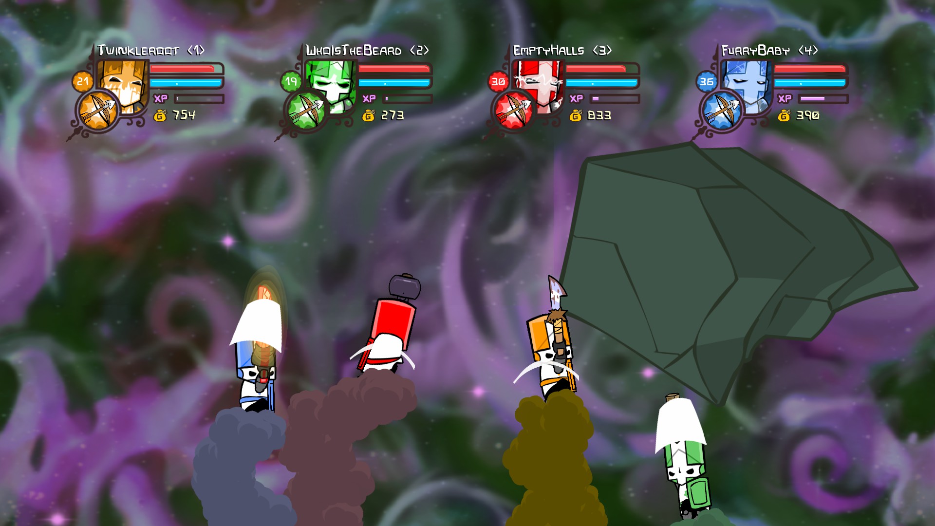 Download free Castle Crashers Characters Violet Wallpaper 