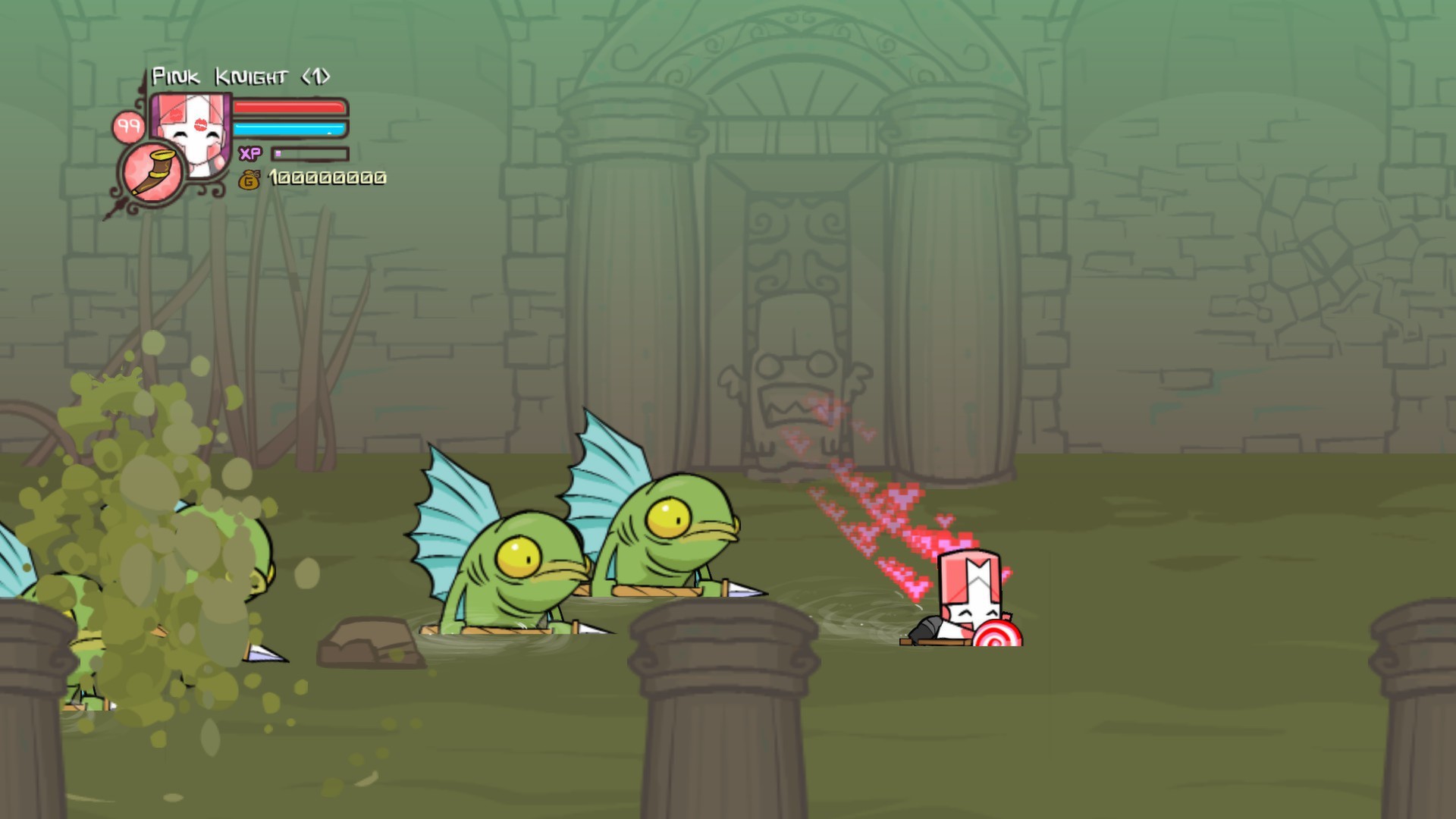 Pack NPC from the game Castle Crashers for Melon Playground