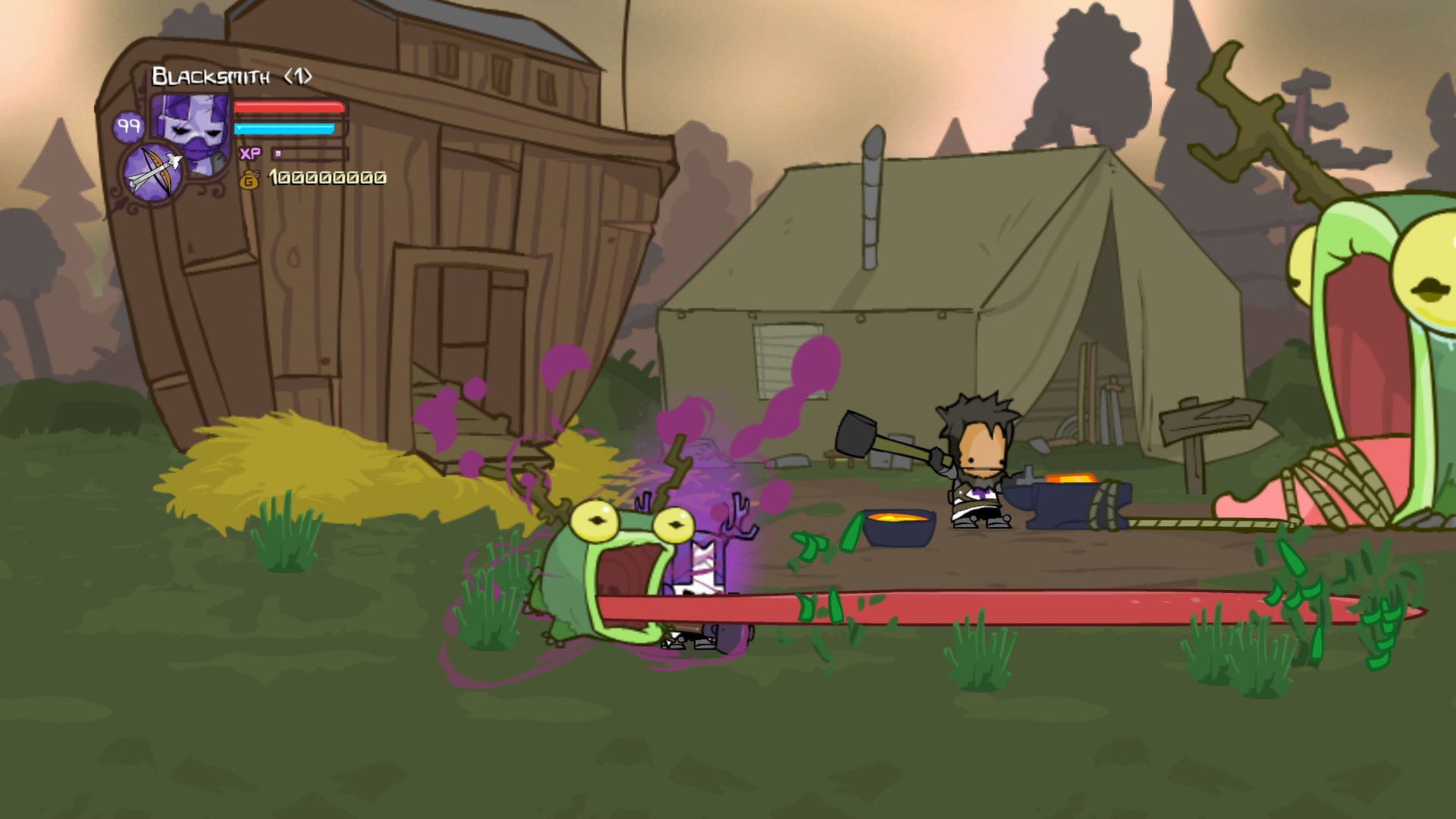 Castle Crashers is now available on Steam
