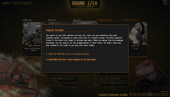 Скриншот из DINO MERCS Demo