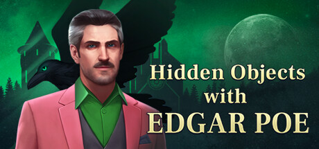 Hidden Objects with Edgar Allan Poe - Mystery Detective Cover Image