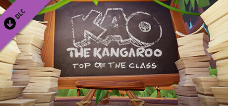 Kao the Kangaroo - Top of the Class banner